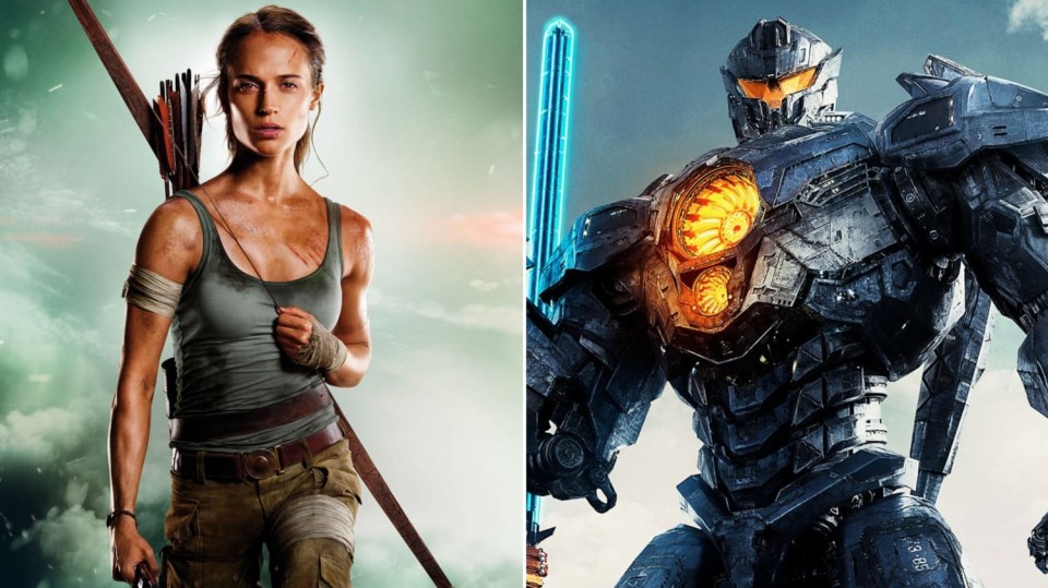Tomb Raider a Pacific Rim: Povstání